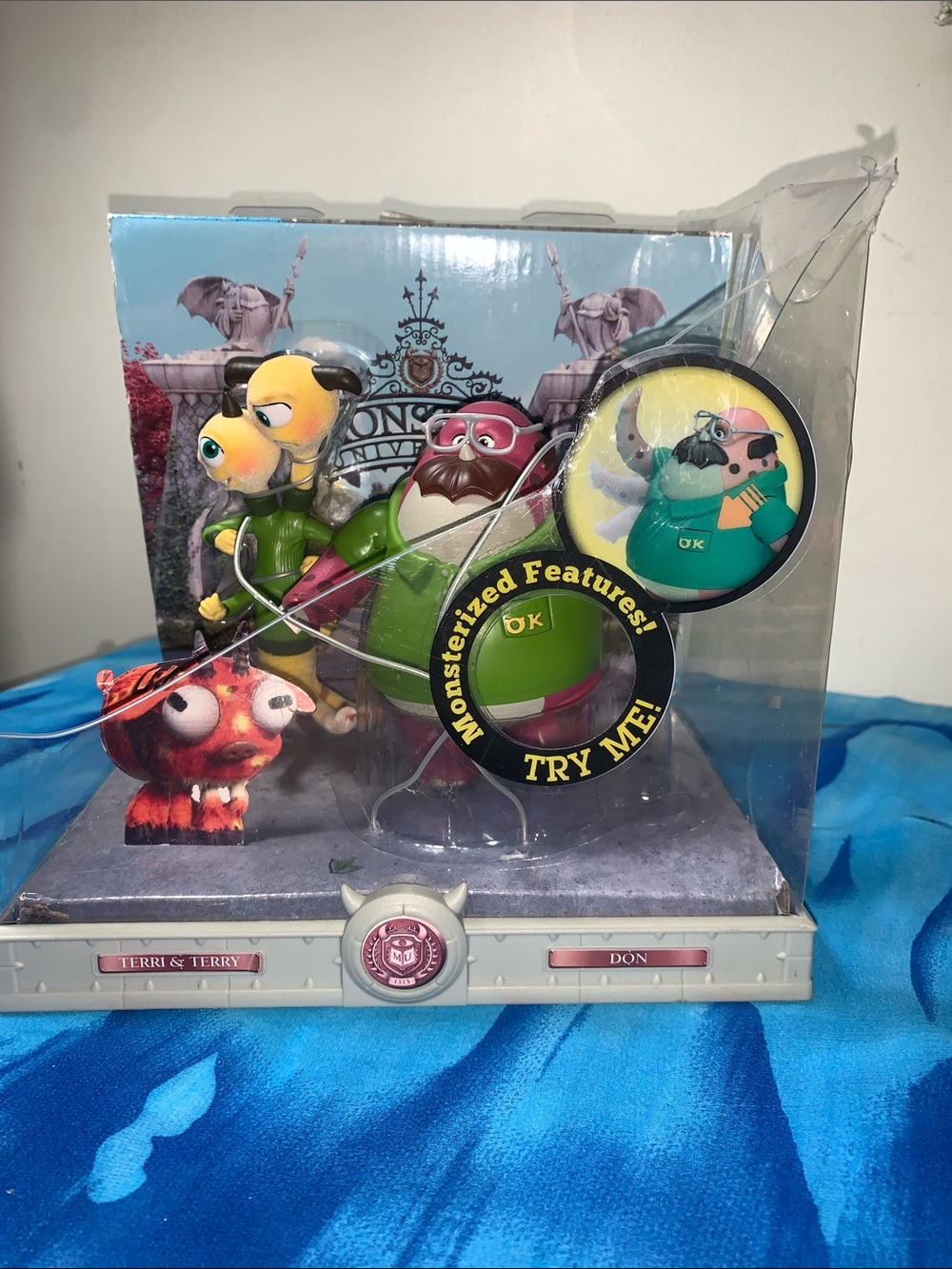 Monsters University Terri & Terry and Don Action Figure 2-Pack 2013 Retired
